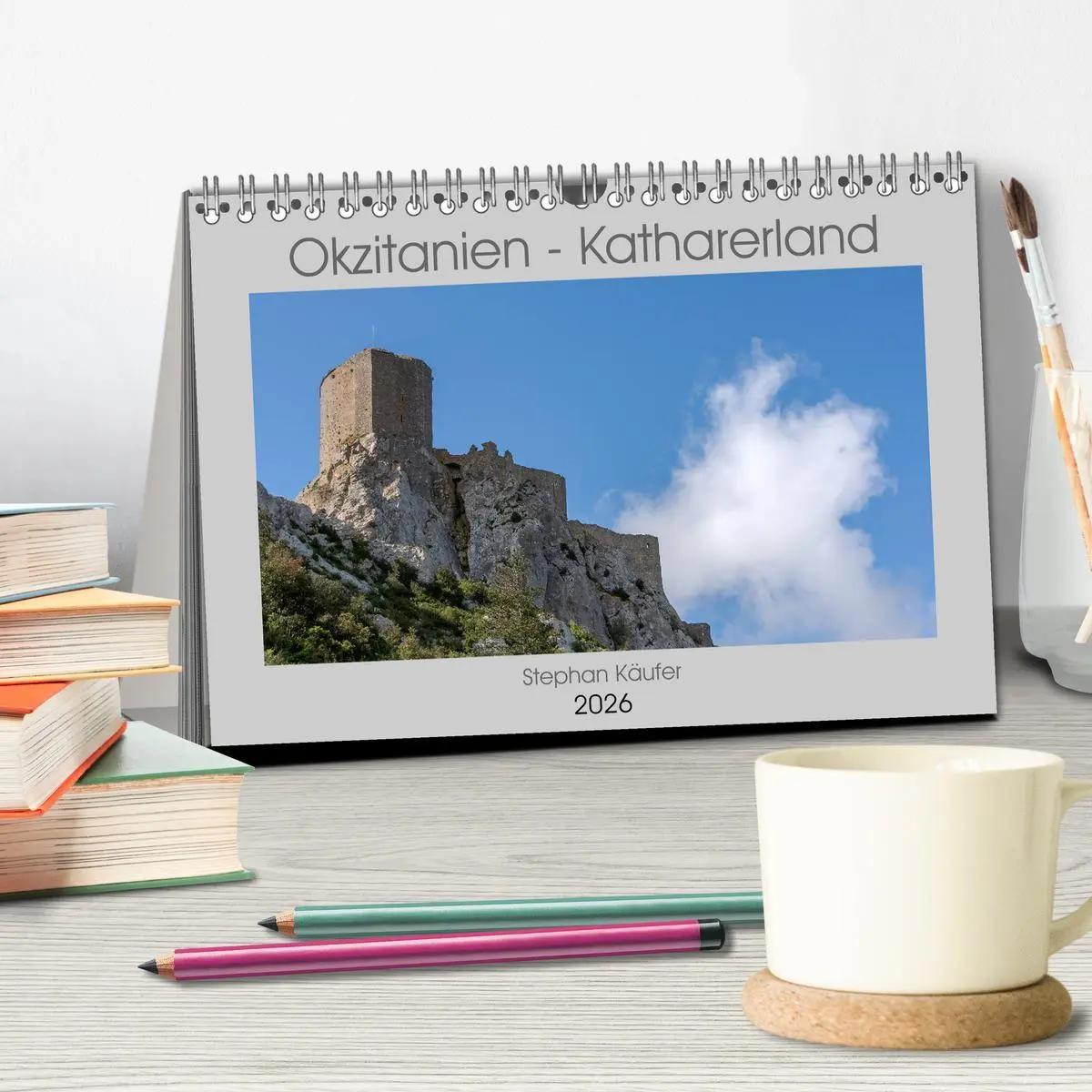 Bild: 9783457904947 | Okzitanien - Katharerland (Tischkalender 2026 DIN A5 quer),...