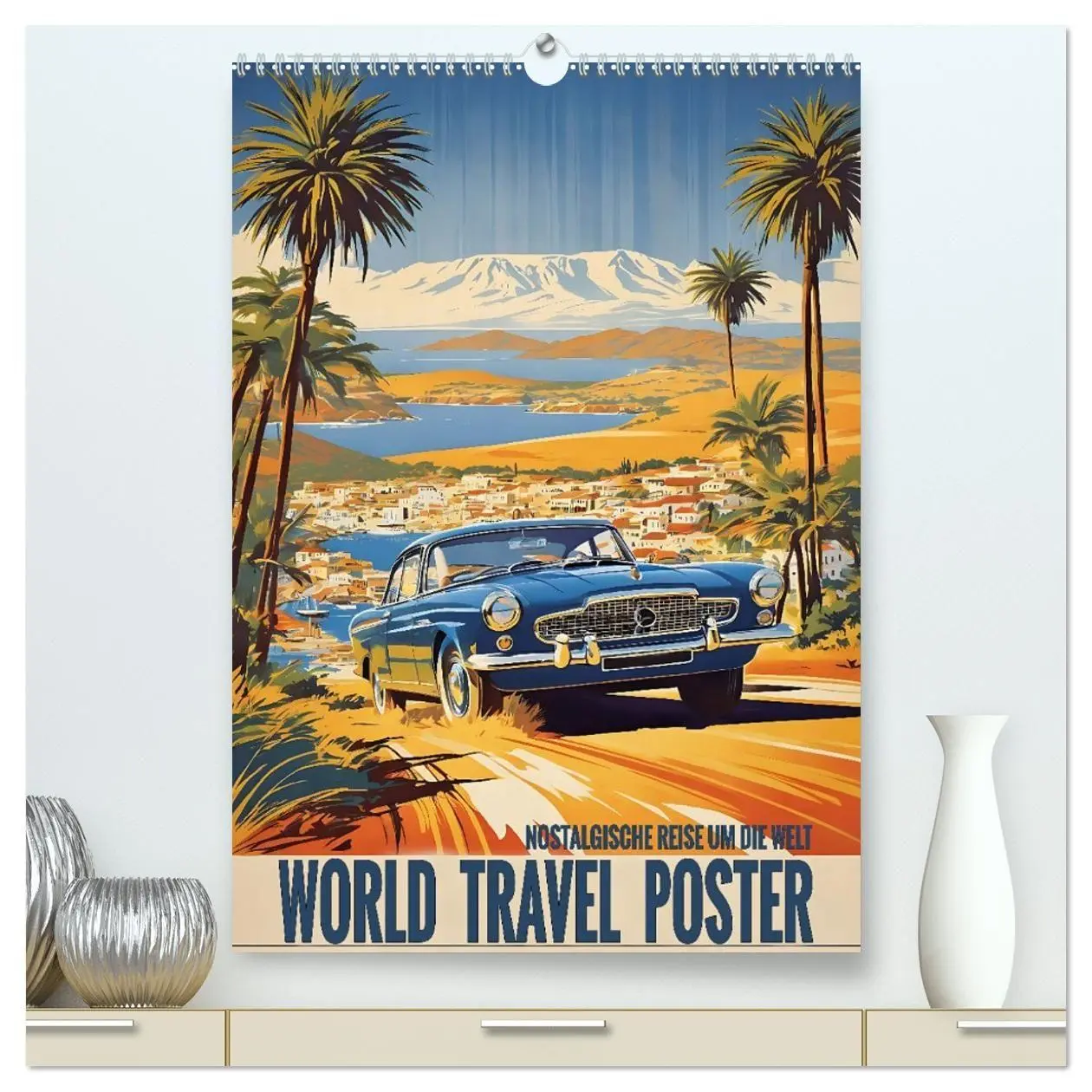 Cover: 9783569184947 | World Travel Poster - nostalgische Reise um die Welt (hochwertiger...