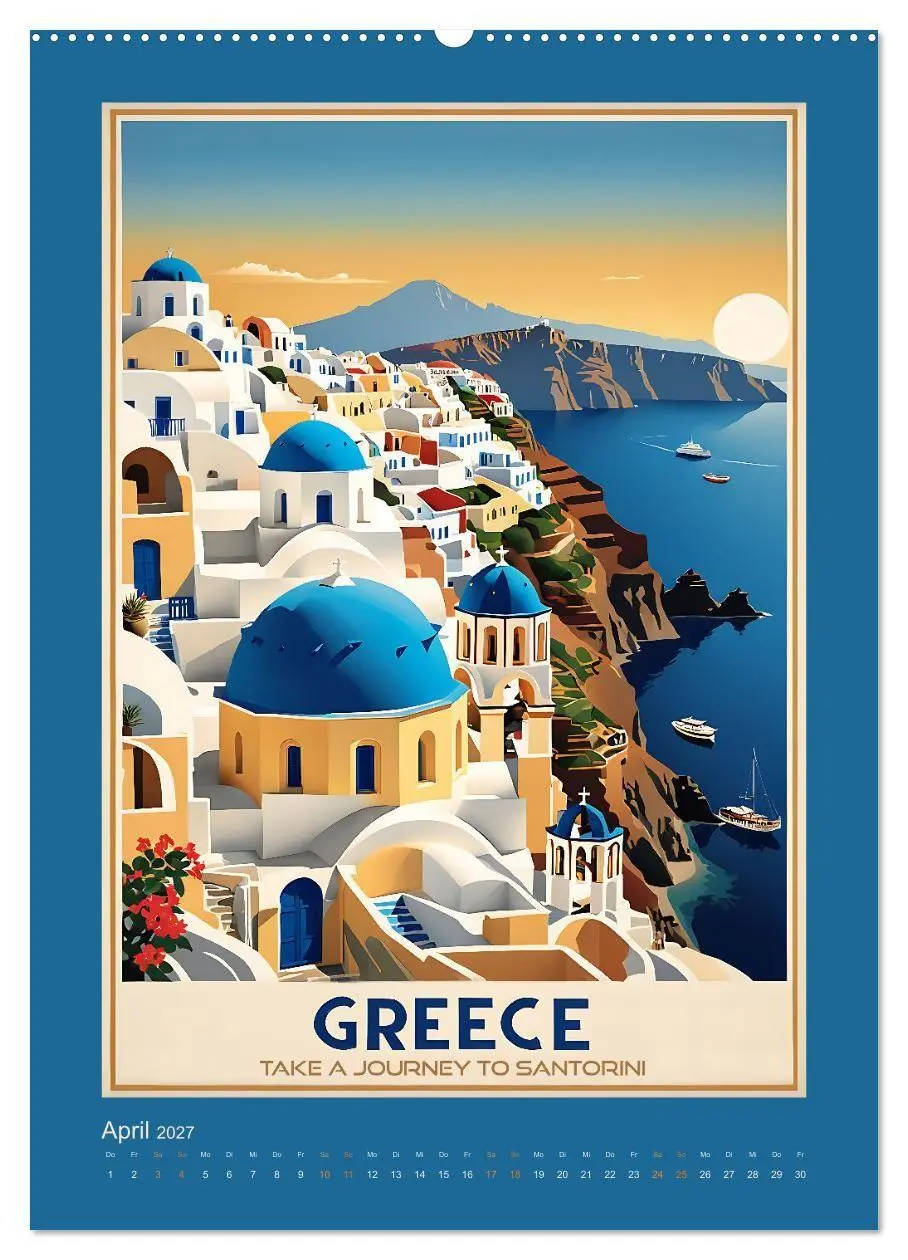 Bild: 9783569184947 | World Travel Poster - nostalgische Reise um die Welt (hochwertiger...