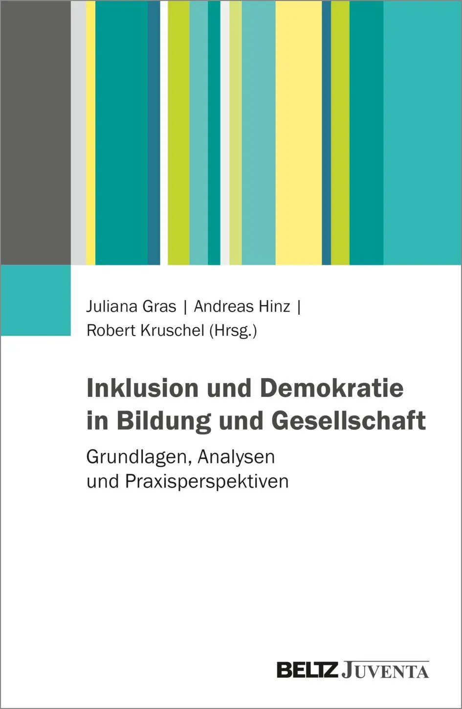 Cover: 9783779994947 | Inklusion und Demokratie in Bildung und Gesellschaft | Gras (u. a.)