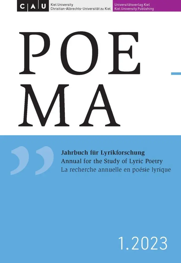 Cover: 9783928794947 | POEMA | Claudia Hillebrandt (u. a.) | Taschenbuch | Deutsch