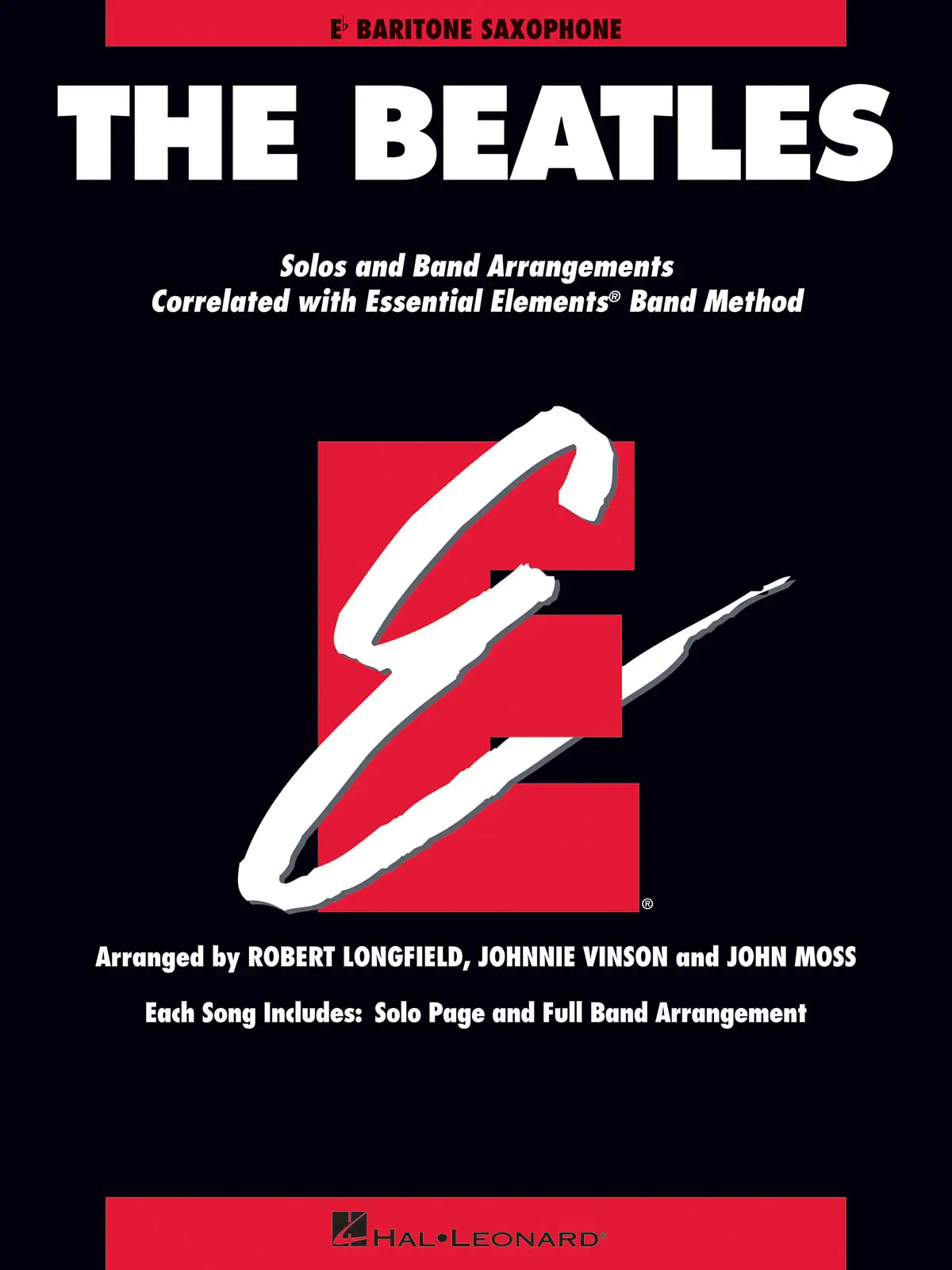 Cover: 884088485047 | The Beatles | Baritone Saxophone | Essential Elements Band Folios