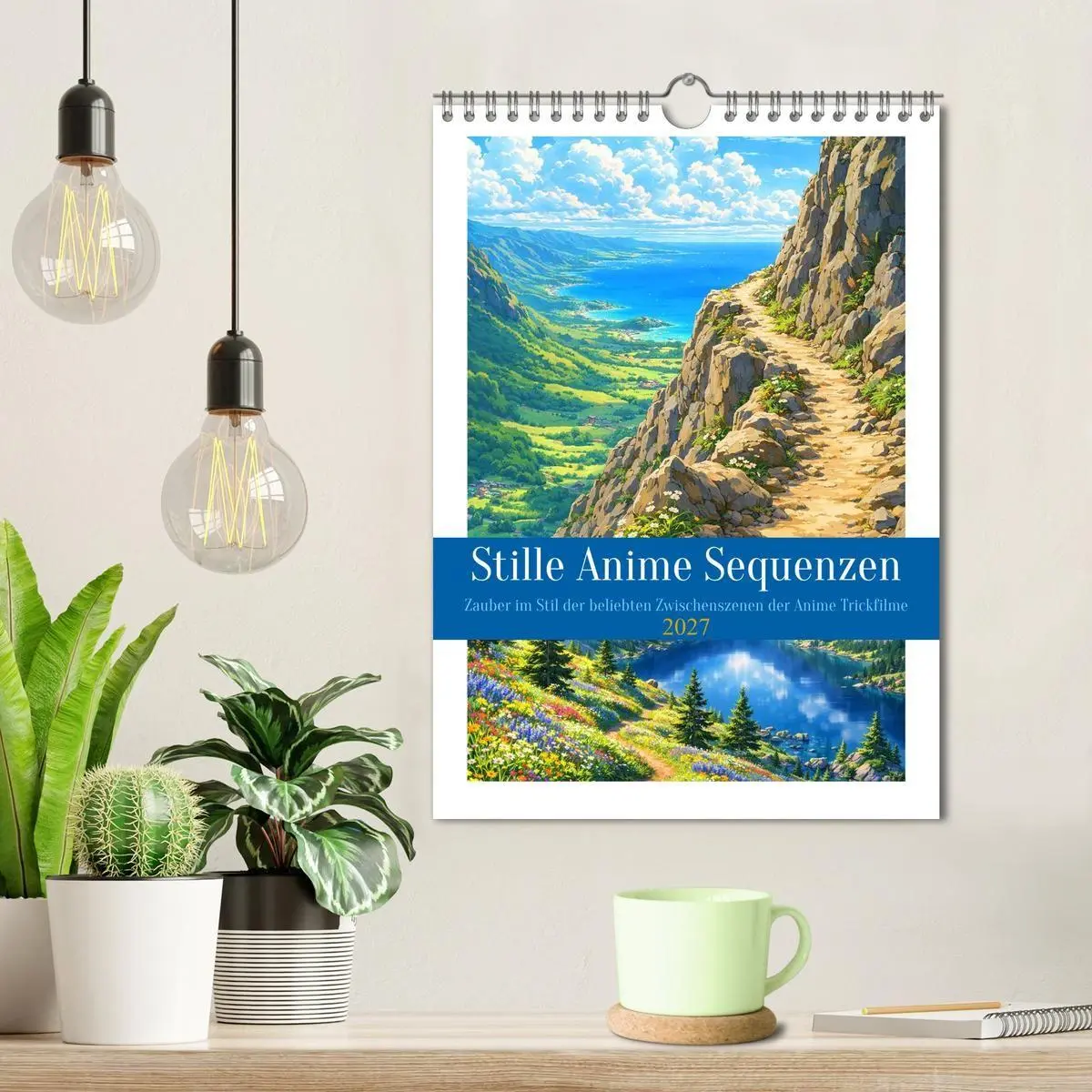 Bild: 9783594345047 | Stille Anime Sequenzen (Wandkalender 2027 DIN A4 hoch), CALVENDO...