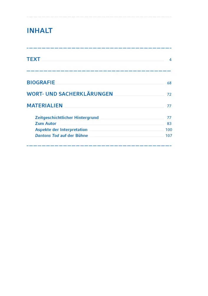 Bild: 9783872915047 | Dantons Tod | Georg Büchner | Taschenbuch | 112 S. | Deutsch | 2019