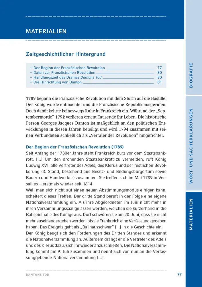 Bild: 9783872915047 | Dantons Tod | Georg Büchner | Taschenbuch | 112 S. | Deutsch | 2019
