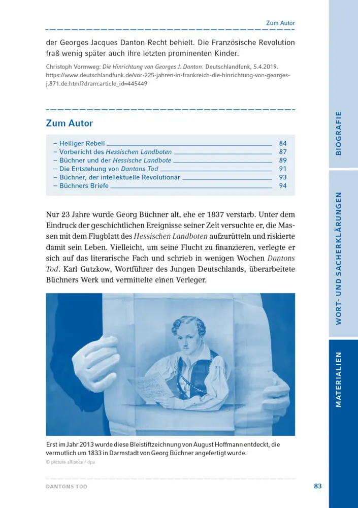 Bild: 9783872915047 | Dantons Tod | Georg Büchner | Taschenbuch | 112 S. | Deutsch | 2019