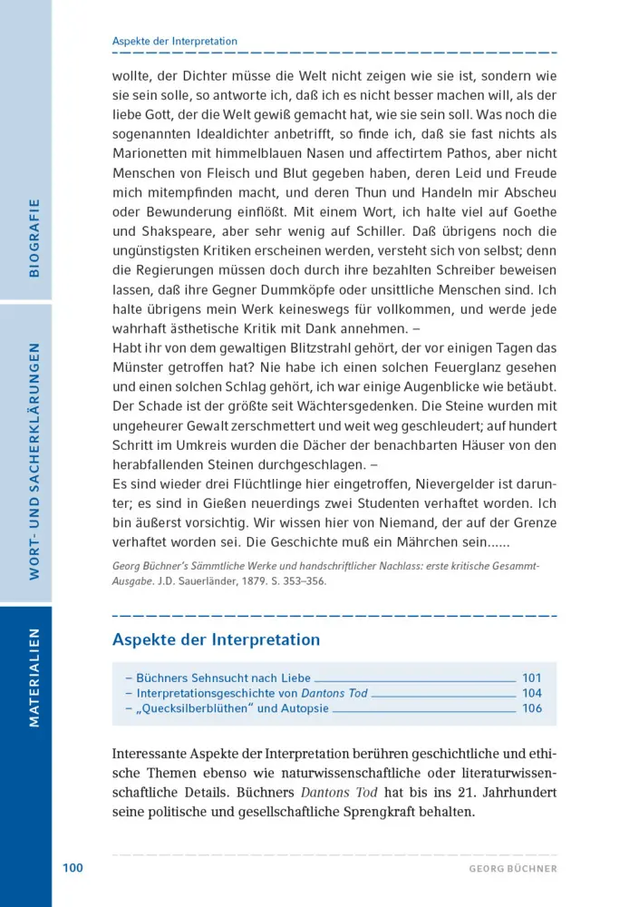Bild: 9783872915047 | Dantons Tod | Georg Büchner | Taschenbuch | 112 S. | Deutsch | 2019