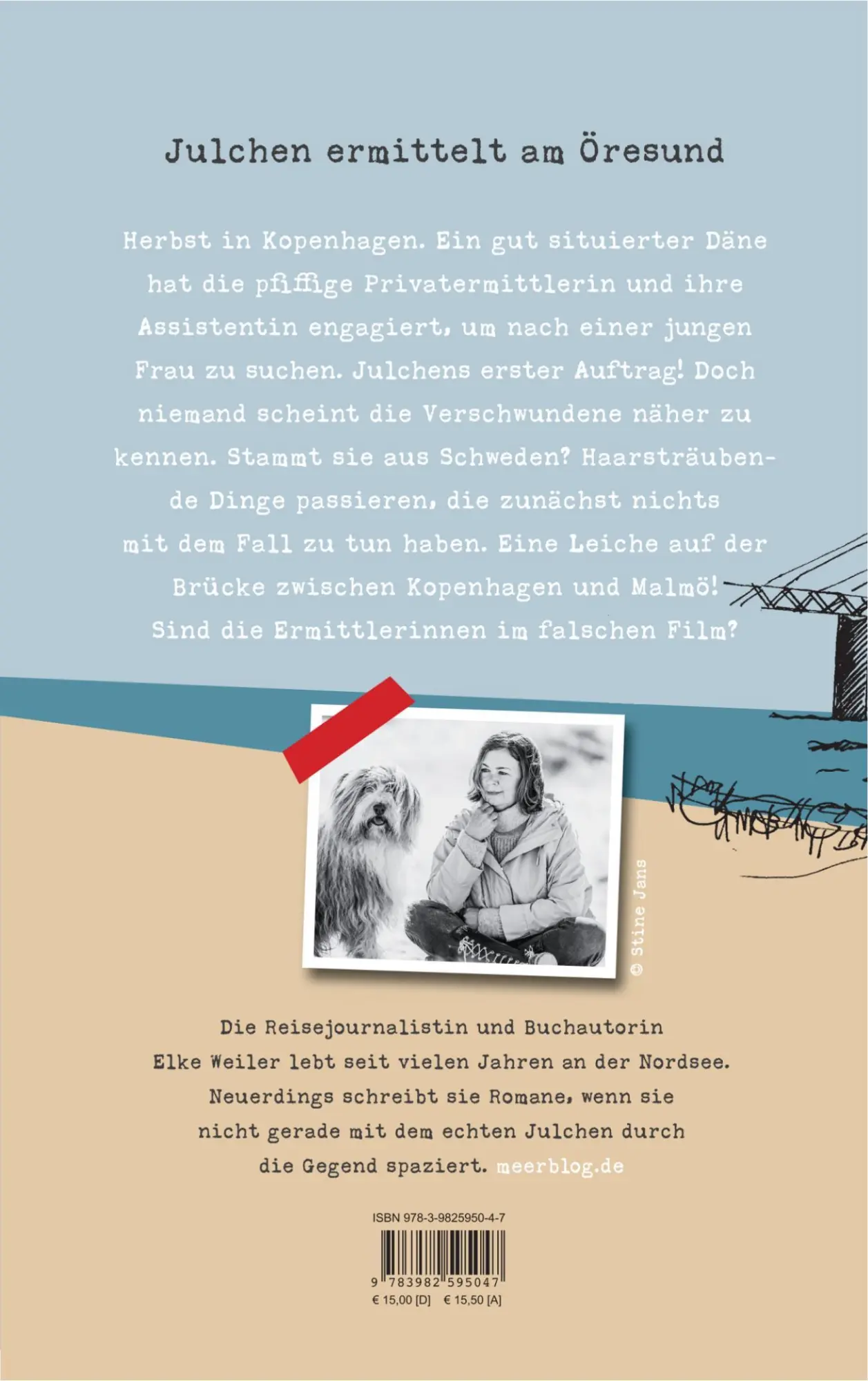 Rückseite: 9783982595047 | Im falschen Film | Ein Hundekrimi vom Öresund | Elke Weiler | Buch