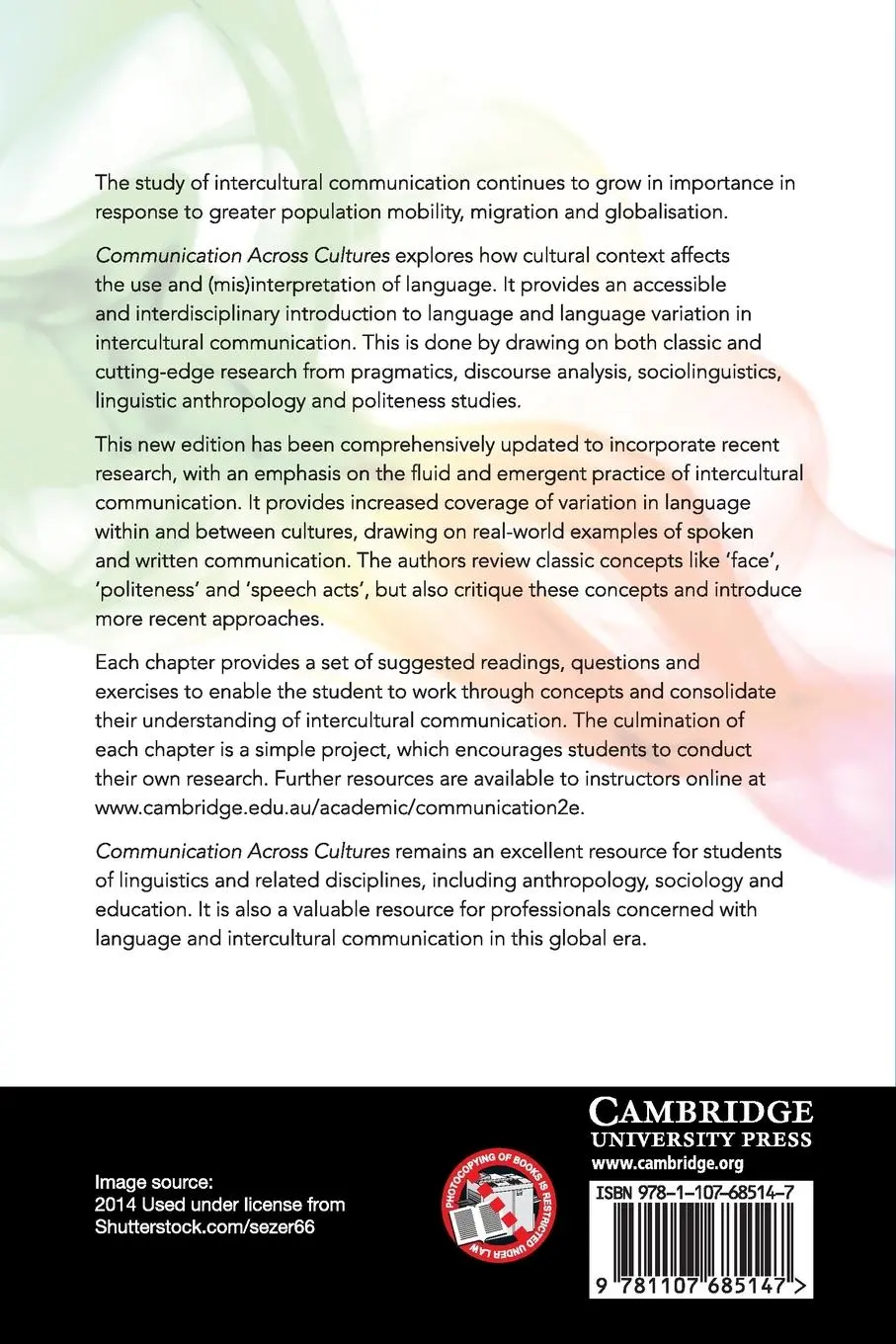 Rückseite: 9781107685147 | Communication Across Cultures | Heather Bowe (u. a.) | Taschenbuch