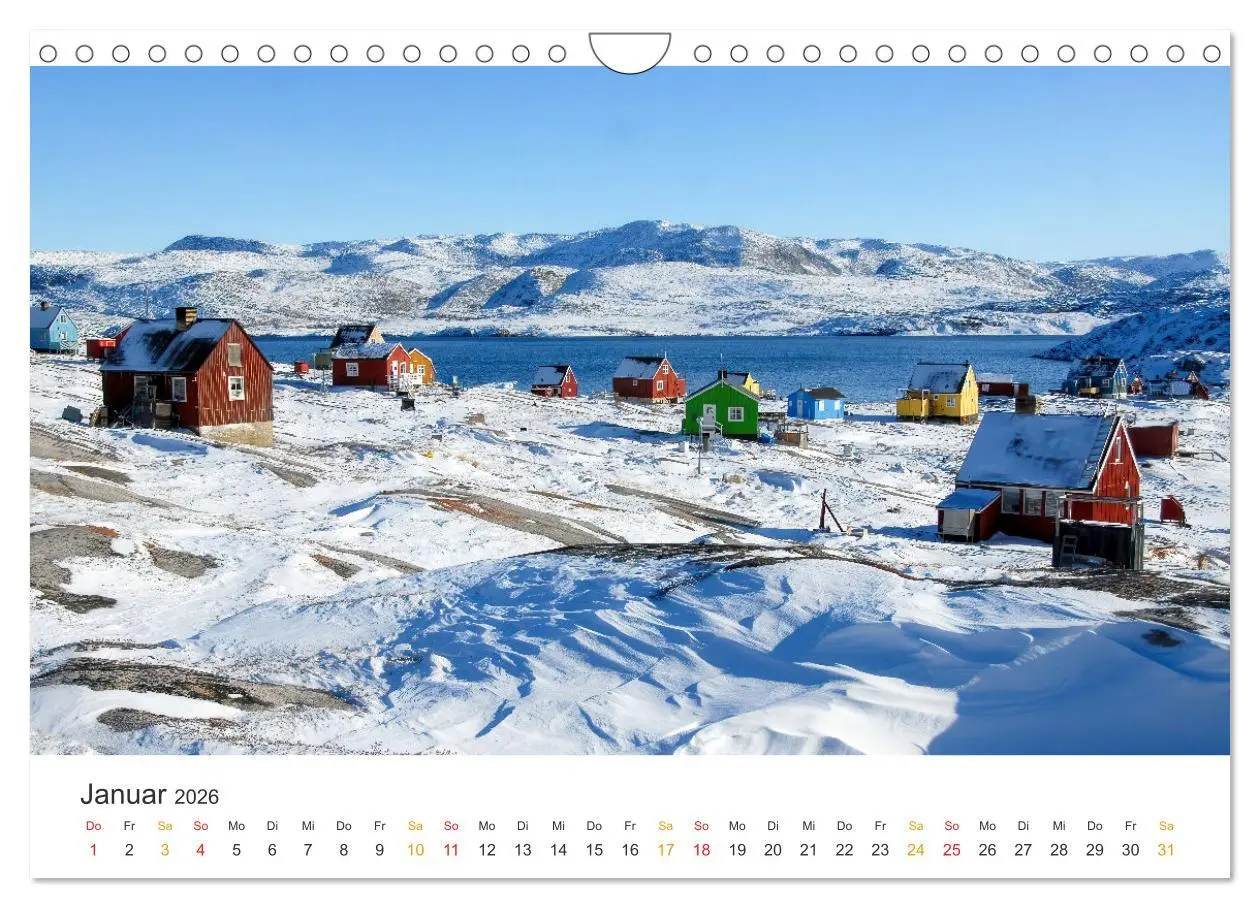 Bild: 9783457265147 | Grönland - Arktische Träume (Wandkalender 2026 DIN A4 quer),...