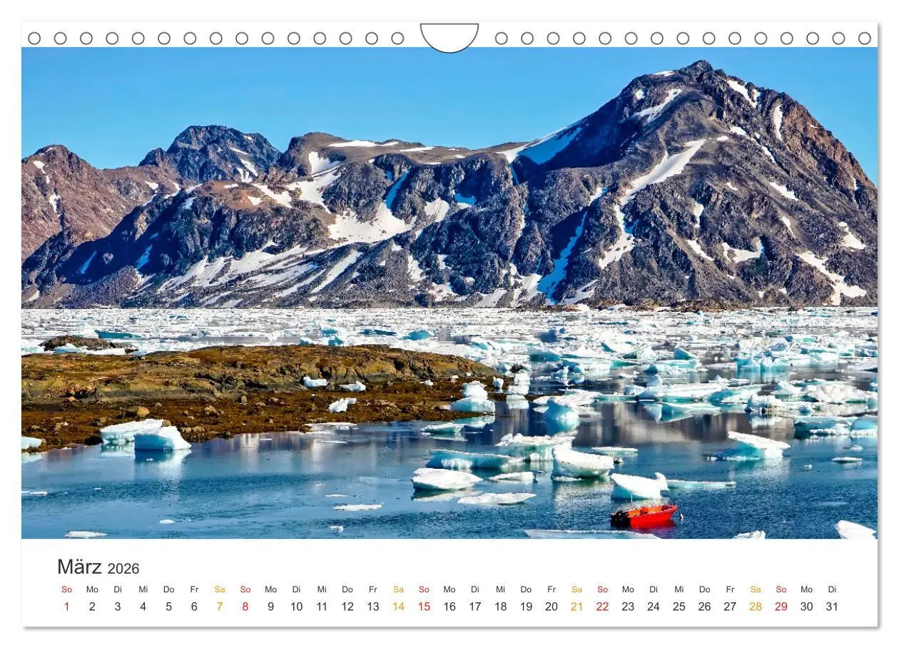 Bild: 9783457265147 | Grönland - Arktische Träume (Wandkalender 2026 DIN A4 quer),...