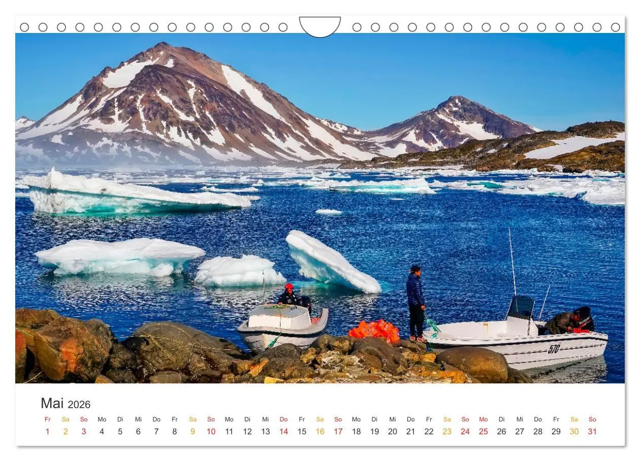 Bild: 9783457265147 | Grönland - Arktische Träume (Wandkalender 2026 DIN A4 quer),...
