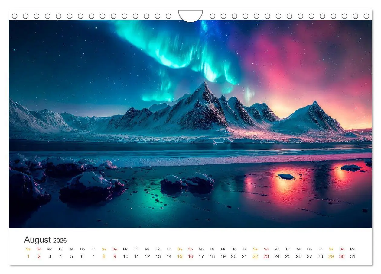 Bild: 9783457265147 | Grönland - Arktische Träume (Wandkalender 2026 DIN A4 quer),...