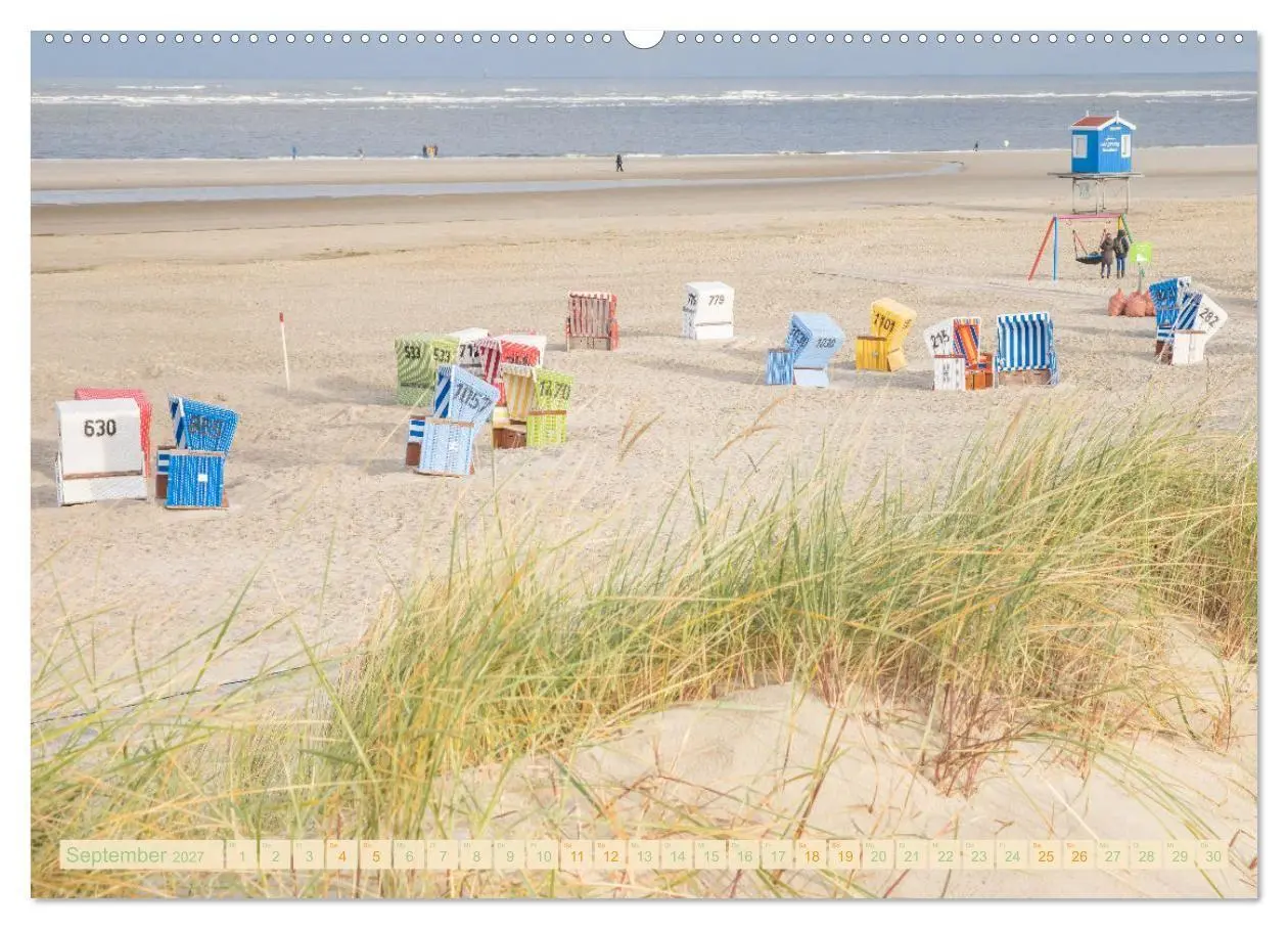 Bild: 9783569515147 | Am Strand von Langeoog (Wandkalender 2027 DIN A2 quer), CALVENDO...