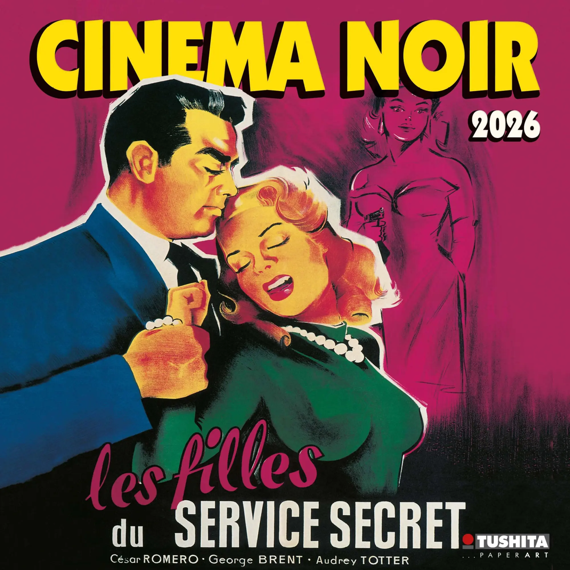 Cover: 9783959295147 | Cinema Noir 2026 | Kalender 2026 | Kalender | Media Illustration
