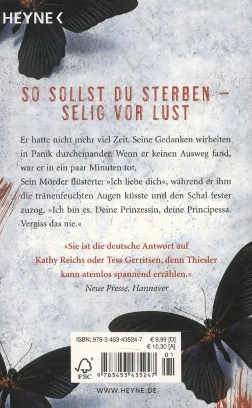 Rückseite: 9783453435247 | Nachtprinzessin | Sabine Thiesler | Taschenbuch | 576 S. | Deutsch