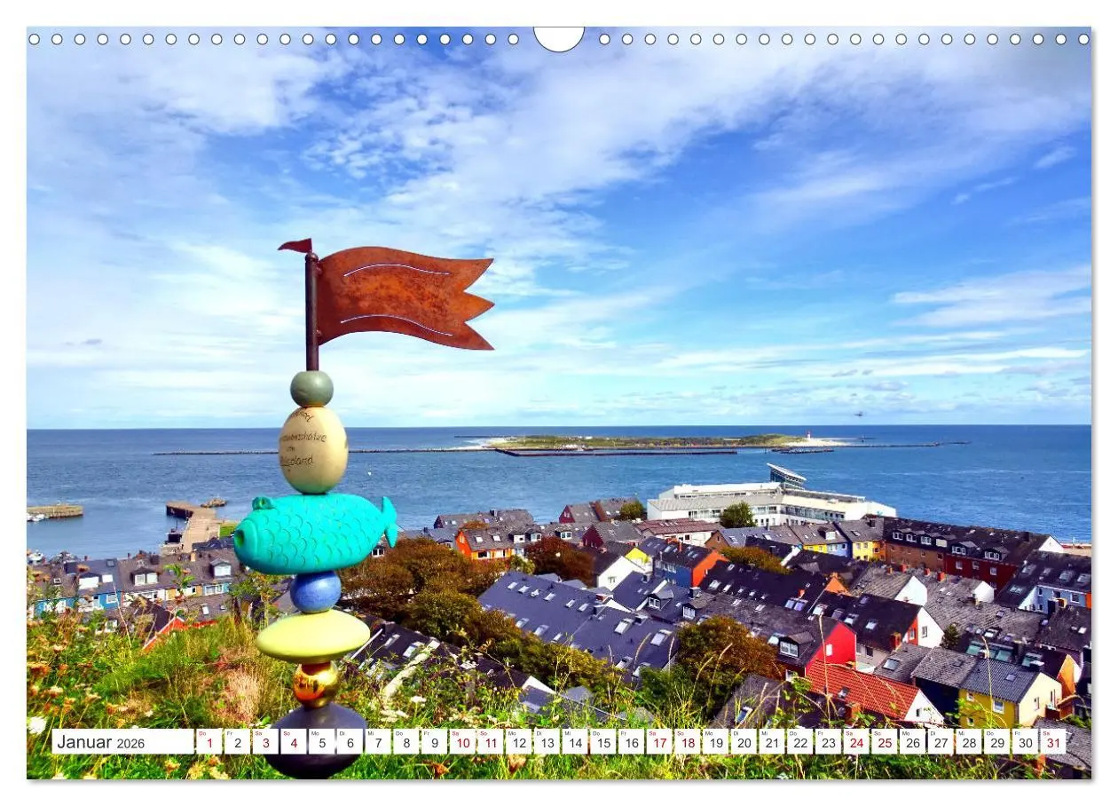 Bild: 9783457255247 | Helgoland Highlights (Wandkalender 2026 DIN A3 quer), CALVENDO...