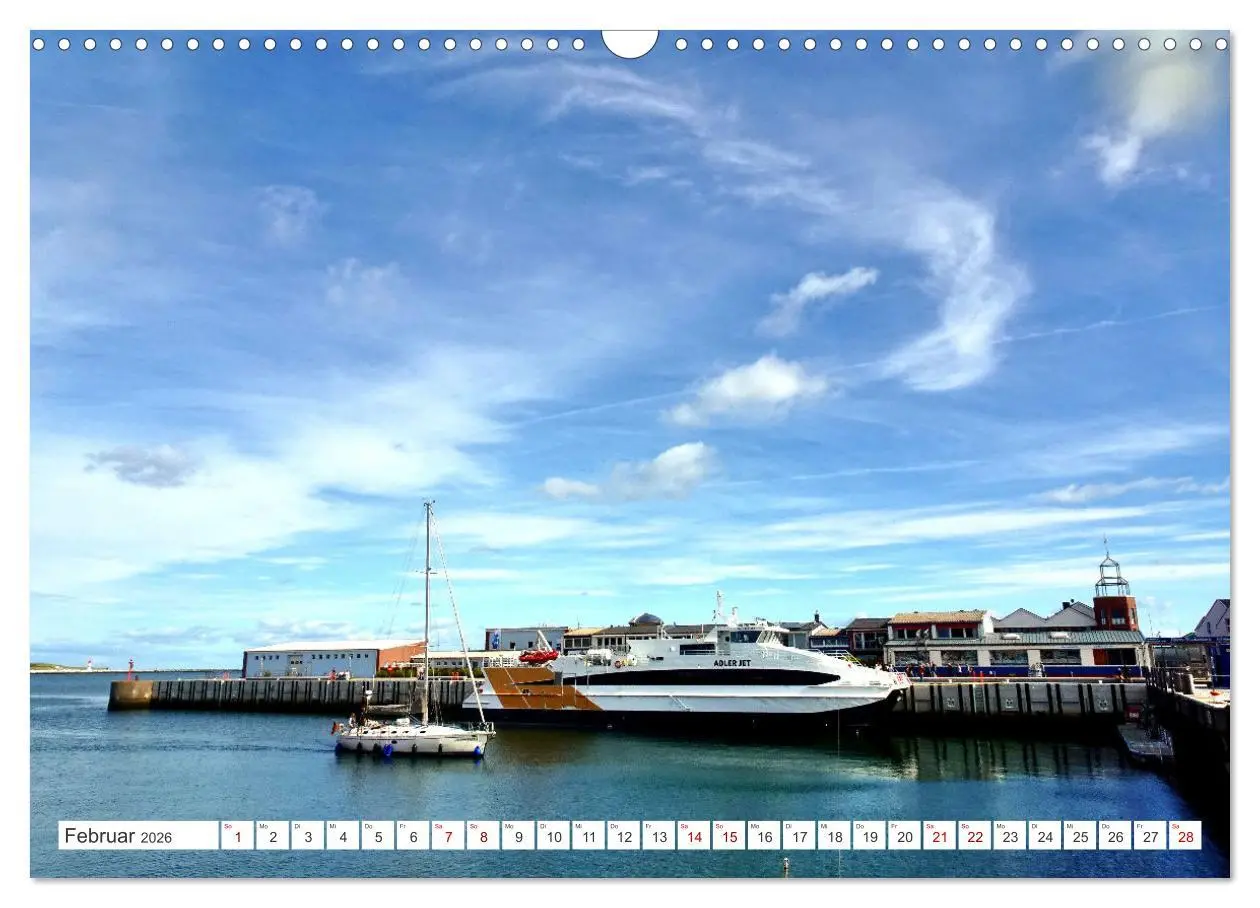 Bild: 9783457255247 | Helgoland Highlights (Wandkalender 2026 DIN A3 quer), CALVENDO...