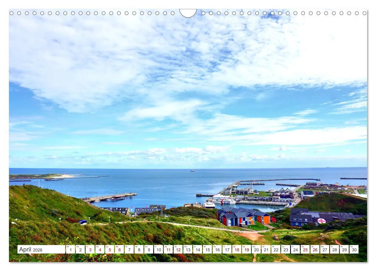 Bild: 9783457255247 | Helgoland Highlights (Wandkalender 2026 DIN A3 quer), CALVENDO...