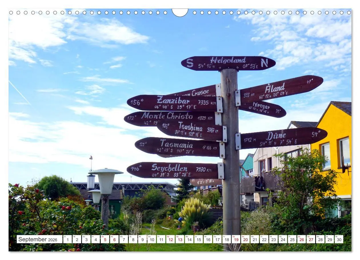 Bild: 9783457255247 | Helgoland Highlights (Wandkalender 2026 DIN A3 quer), CALVENDO...