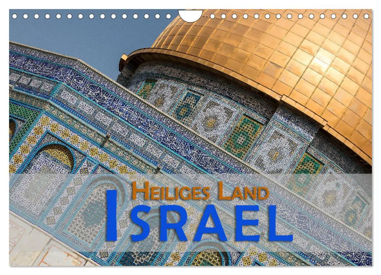 Cover: 9783457875247 | Israel - Heiliges Land (Wandkalender 2026 DIN A4 quer), CALVENDO...