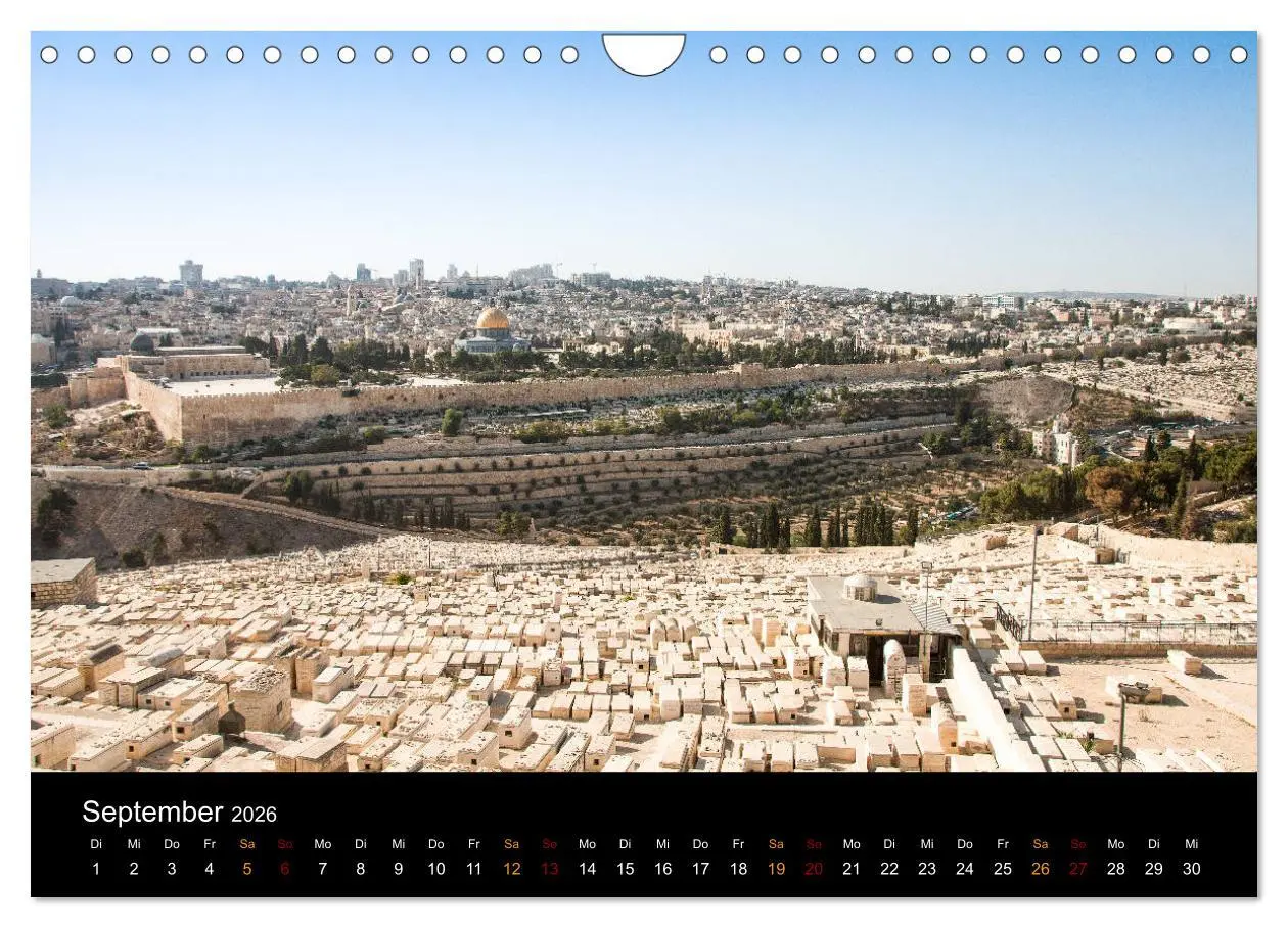 Bild: 9783457875247 | Israel - Heiliges Land (Wandkalender 2026 DIN A4 quer), CALVENDO...