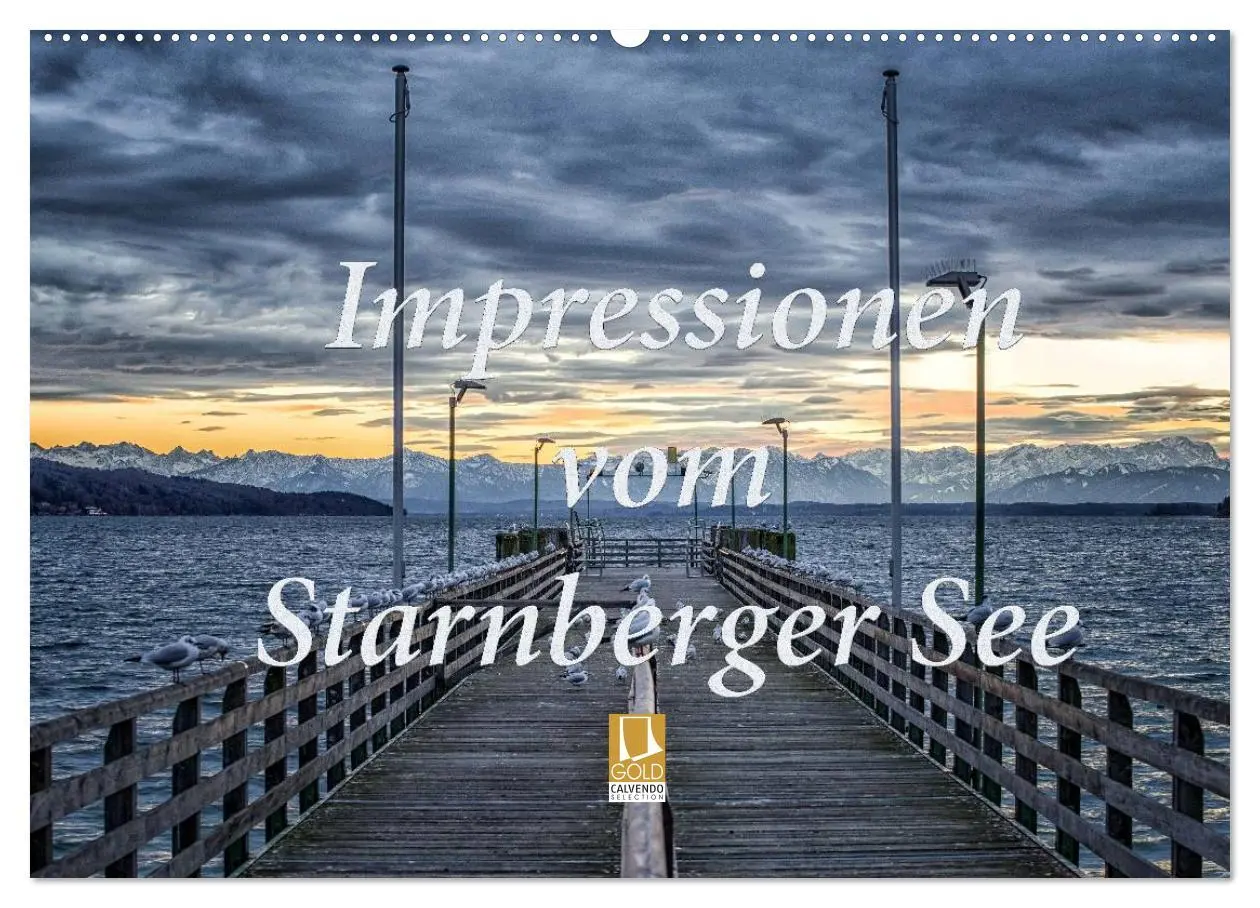 Cover: 9783516035247 | Impressionen vom Starnberger See (Wandkalender 2026 DIN A2 quer),...