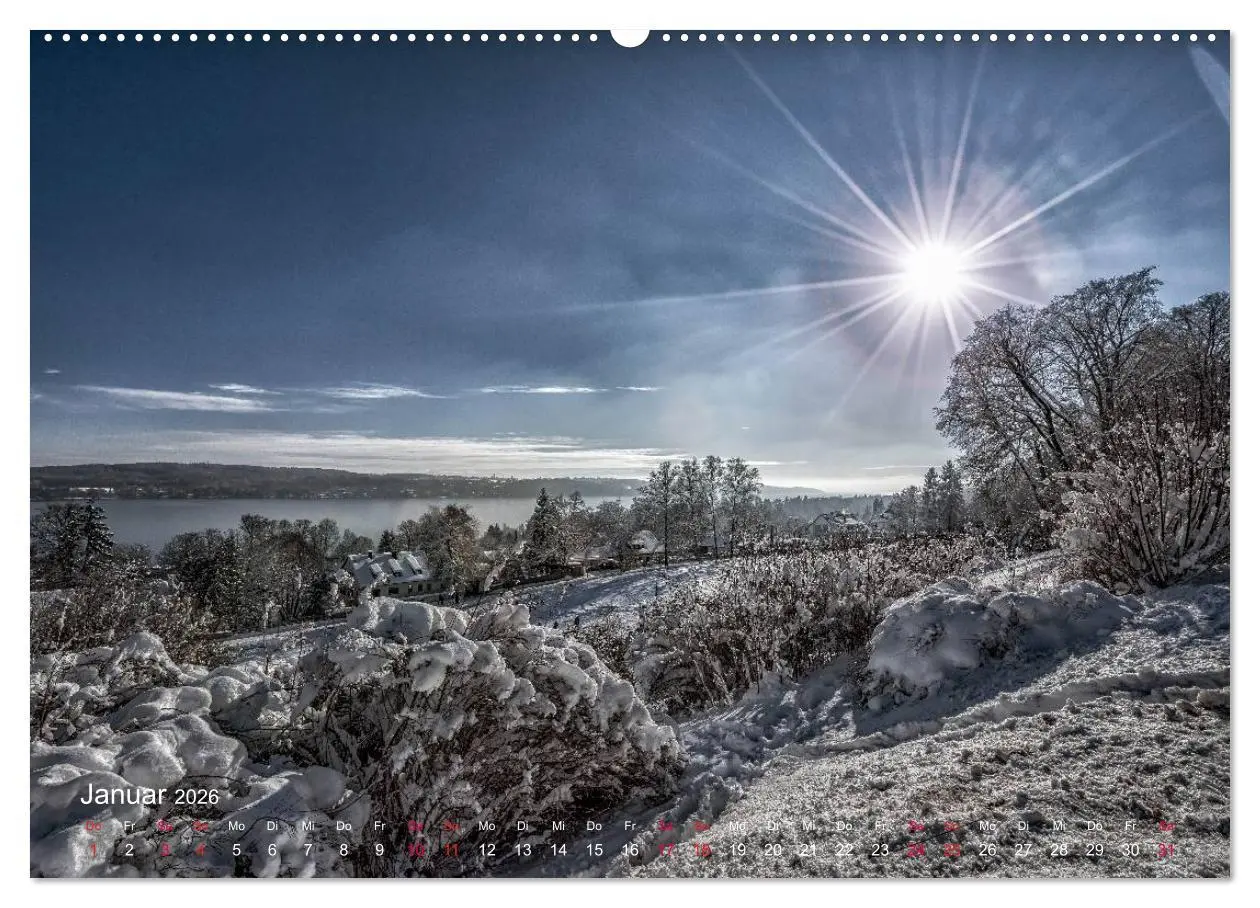 Bild: 9783516035247 | Impressionen vom Starnberger See (Wandkalender 2026 DIN A2 quer),...