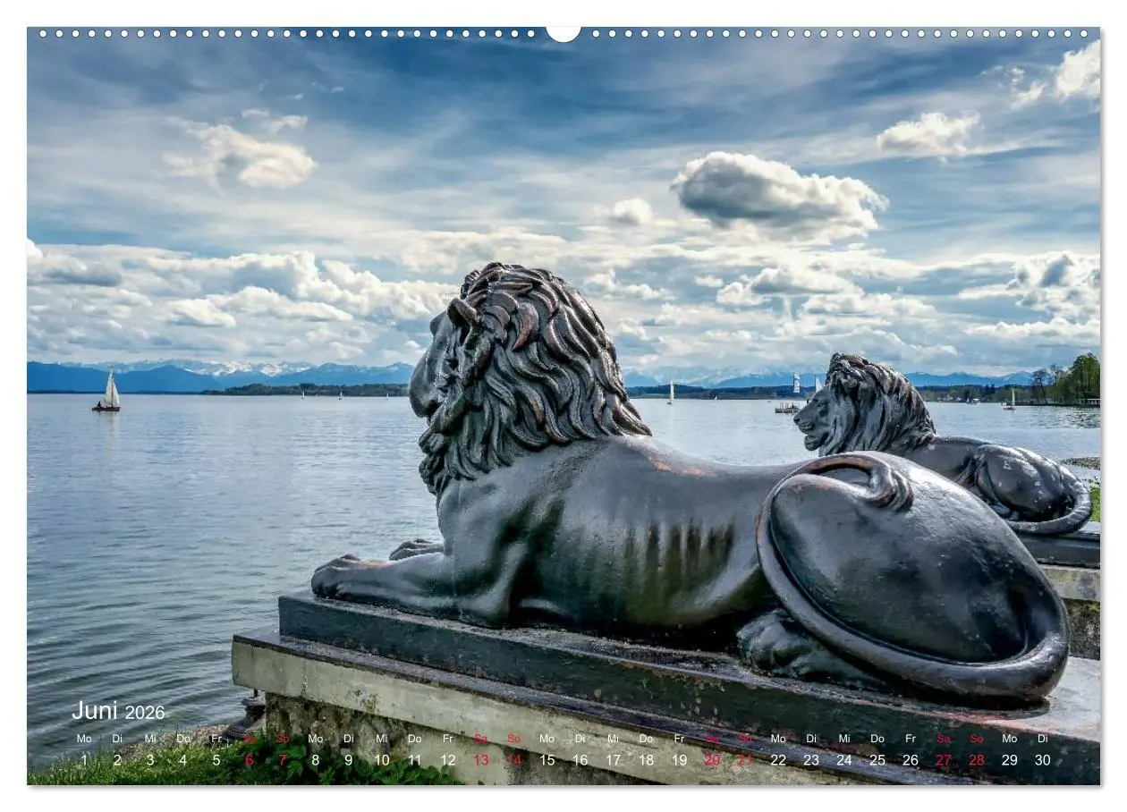 Bild: 9783516035247 | Impressionen vom Starnberger See (Wandkalender 2026 DIN A2 quer),...
