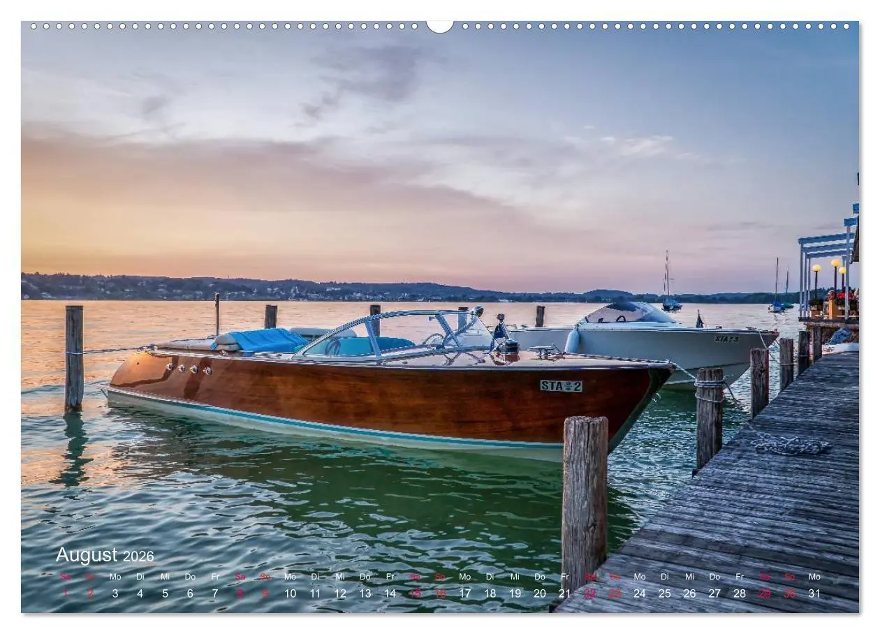 Bild: 9783516035247 | Impressionen vom Starnberger See (Wandkalender 2026 DIN A2 quer),...