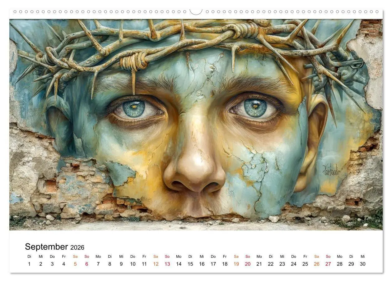 Bild: 9783516655247 | Street Art - Urban Colors (Wandkalender 2026 DIN A2 quer), CALVENDO...