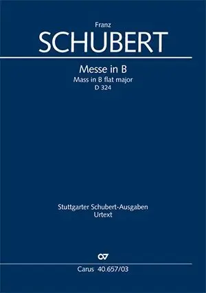 Cover: 9790007085247 | Messe in B (Klavierauszug) | D 324,1815 | Franz Schubert | Buch | 2001