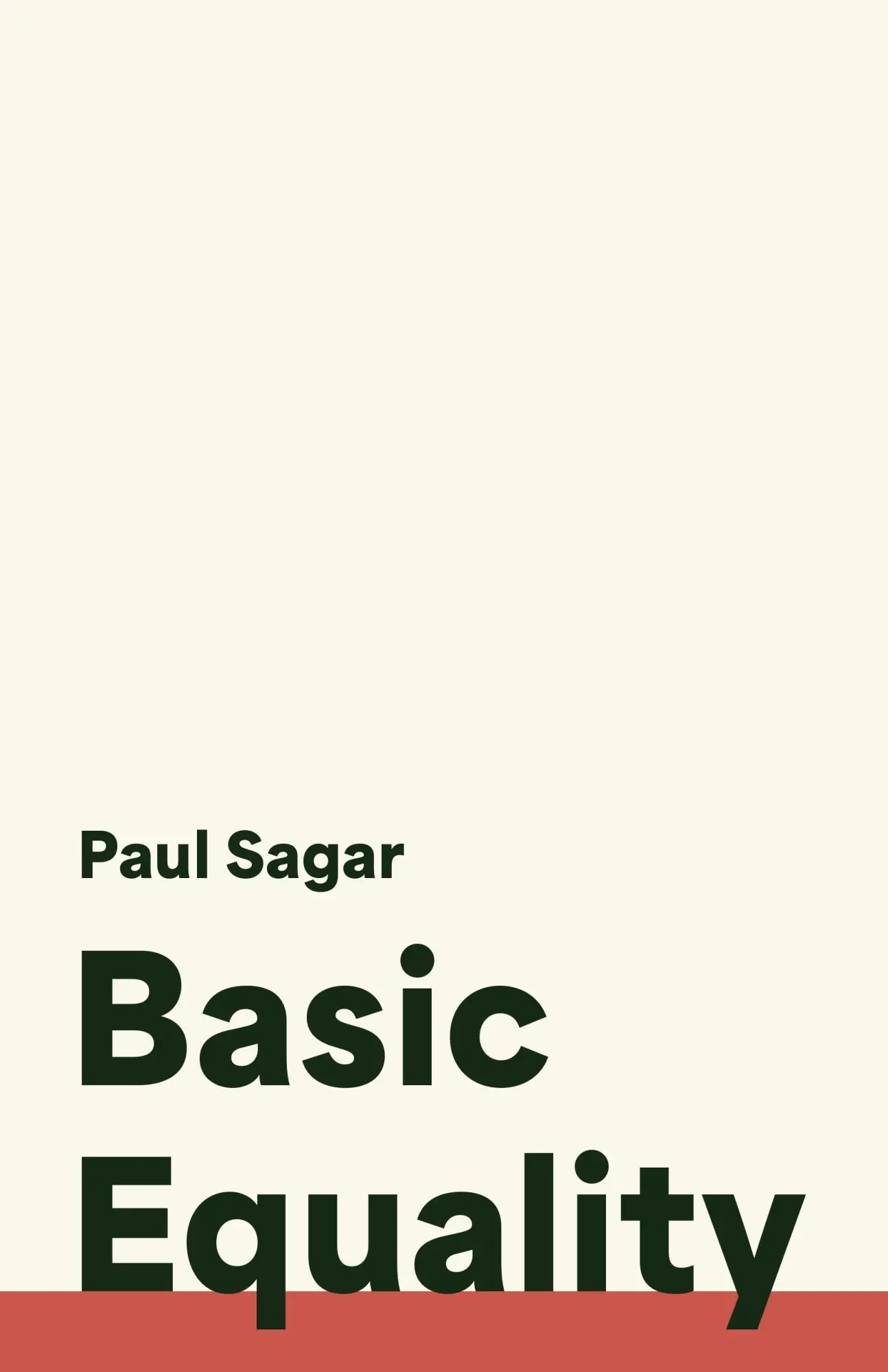 Cover: 9780691255347 | Basic Equality | Paul Sagar | Buch | Einband - fest (Hardcover) | 2024