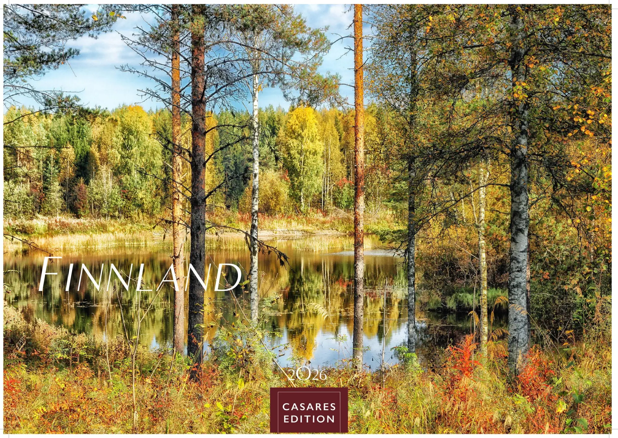 Cover: 9781835245347 | Finnland Kalender 2026 24x35cm - Hochwertiger Wandkalender für 2026...