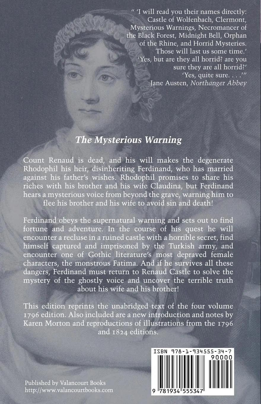 Rückseite: 9781934555347 | The Mysterious Warning | Eliza Parsons (u. a.) | Taschenbuch | 2007