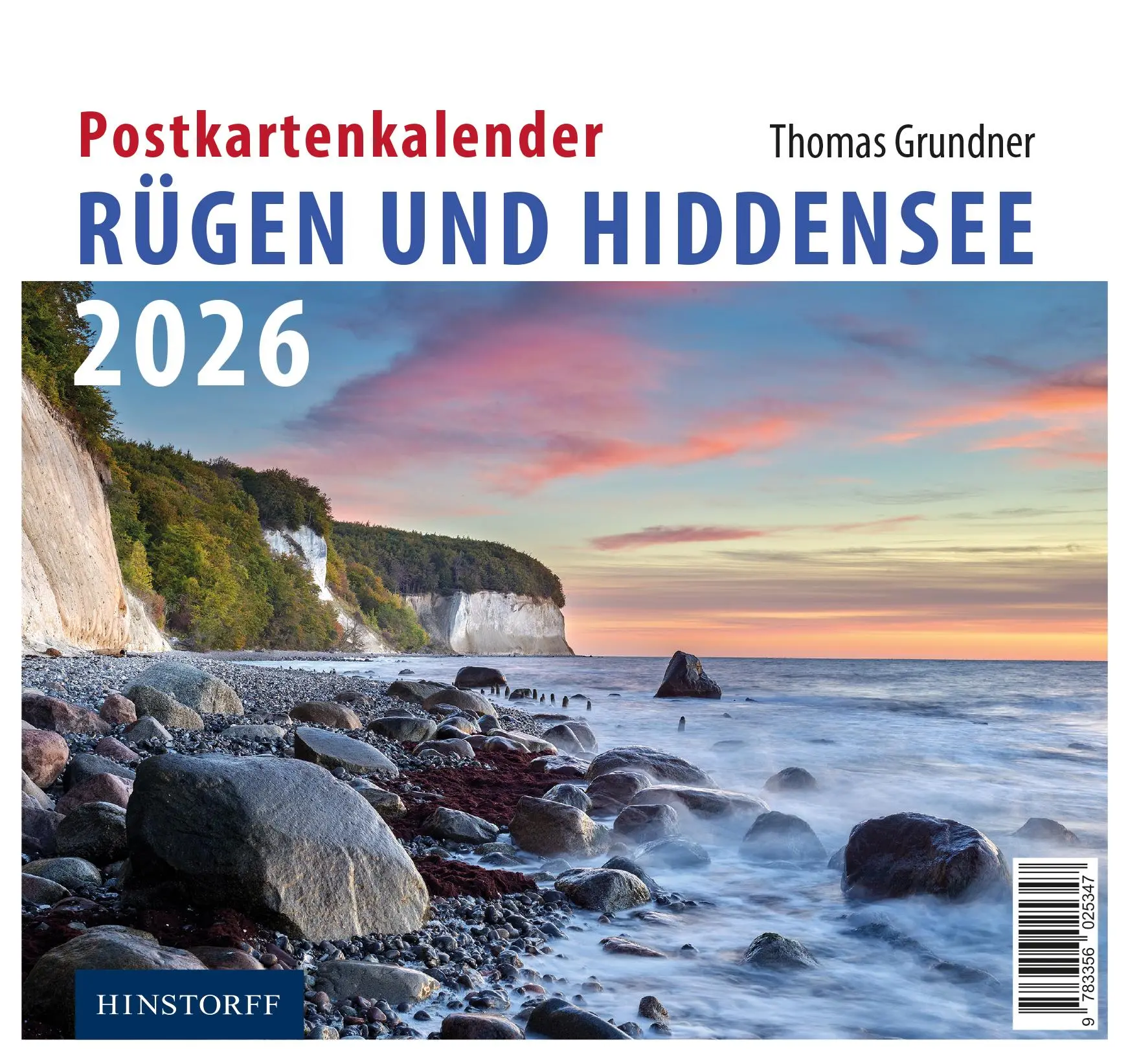Cover: 9783356025347 | Postkartenkalender Rügen und Hiddensee 2026 | Thomas Grundner | 2026