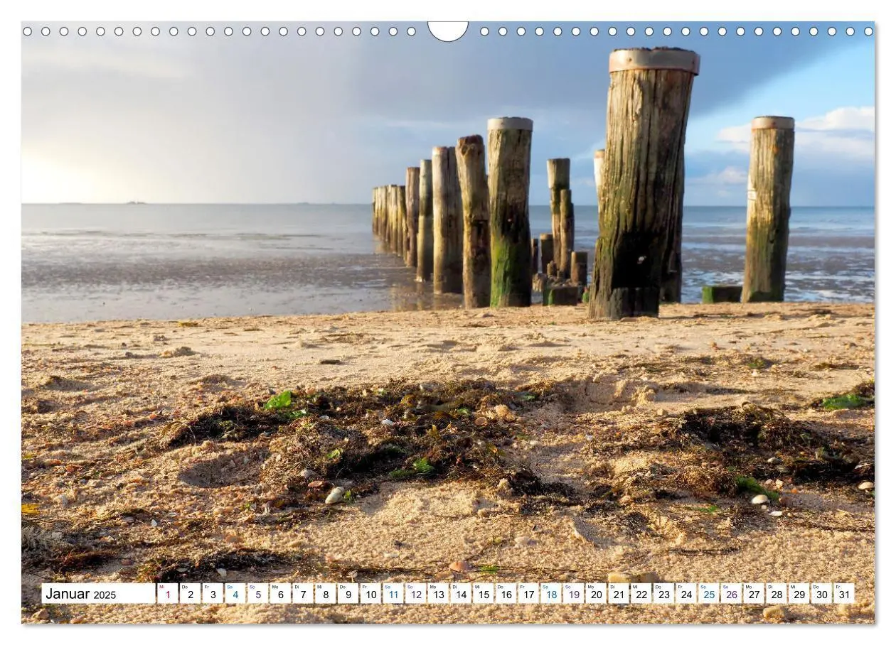 Bild: 9783383995347 | Föhr - Wasser Landschaft Wind und Meer (Wandkalender 2025 DIN A3...