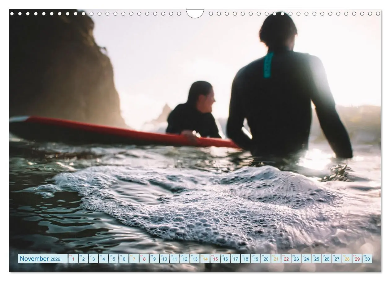Bild: 9783457555347 | Surfen - einfach cool (Wandkalender 2026 DIN A3 quer), CALVENDO...
