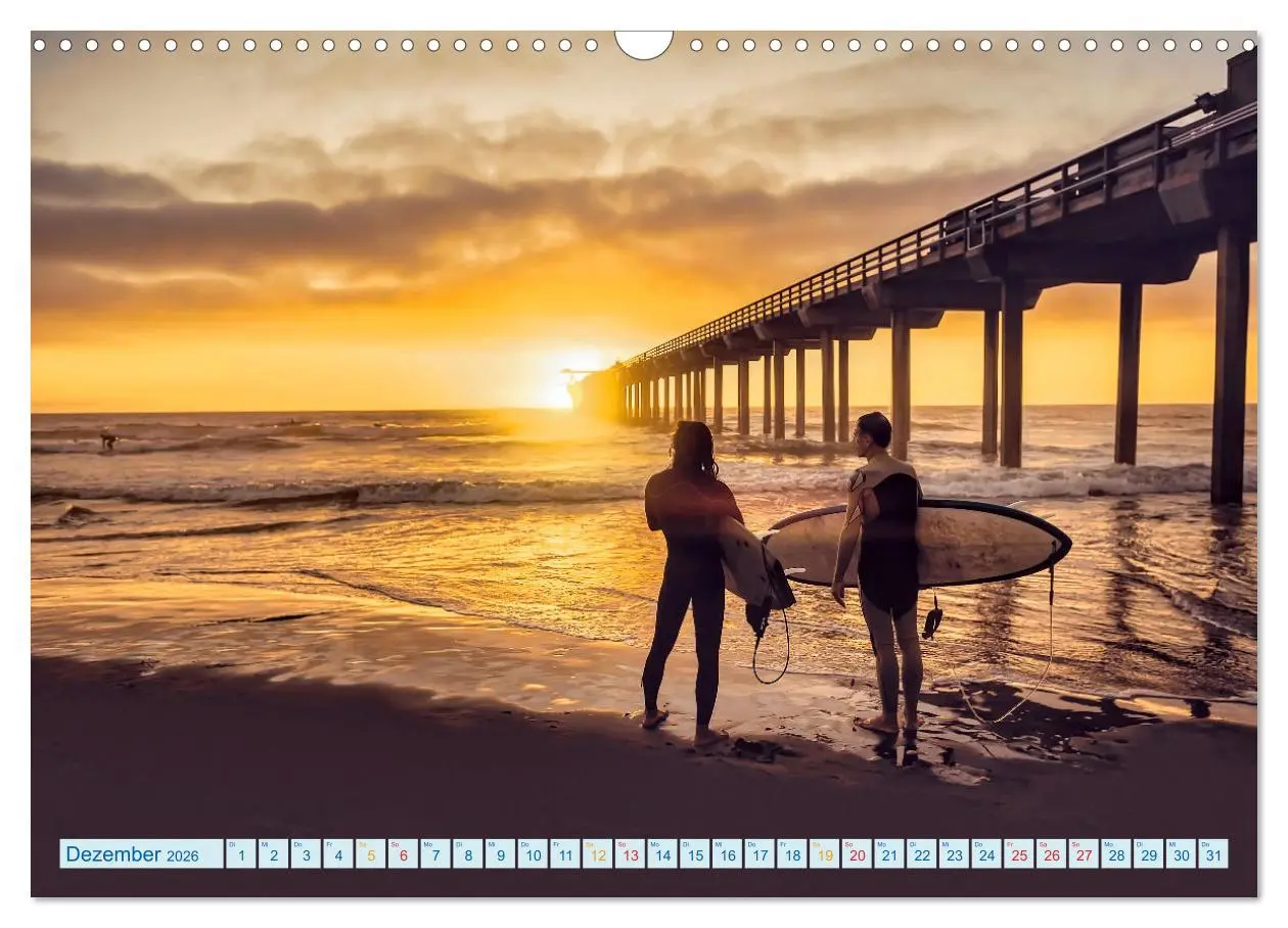 Bild: 9783457555347 | Surfen - einfach cool (Wandkalender 2026 DIN A3 quer), CALVENDO...
