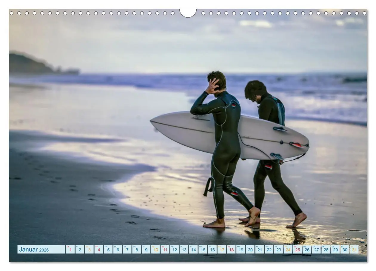 Bild: 9783457555347 | Surfen - einfach cool (Wandkalender 2026 DIN A3 quer), CALVENDO...
