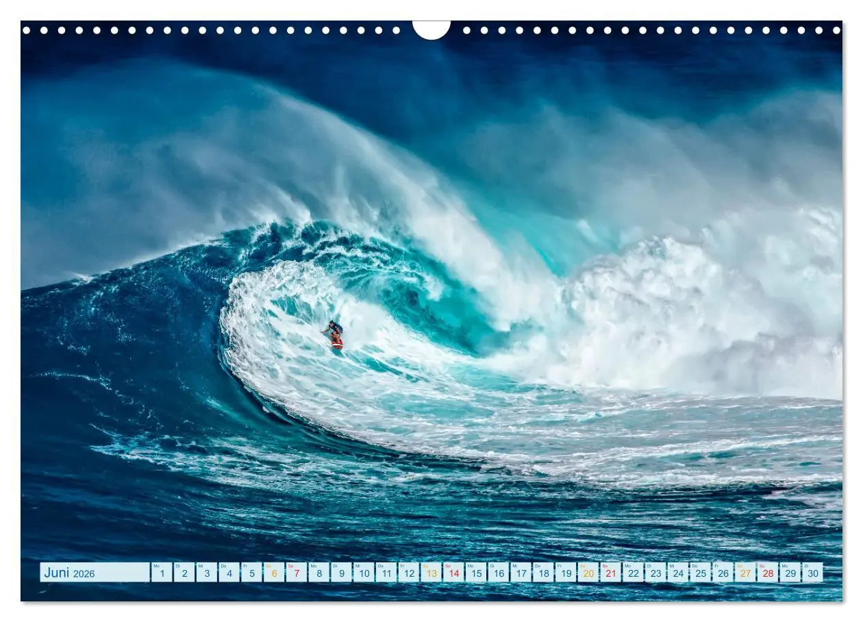 Bild: 9783457555347 | Surfen - einfach cool (Wandkalender 2026 DIN A3 quer), CALVENDO...
