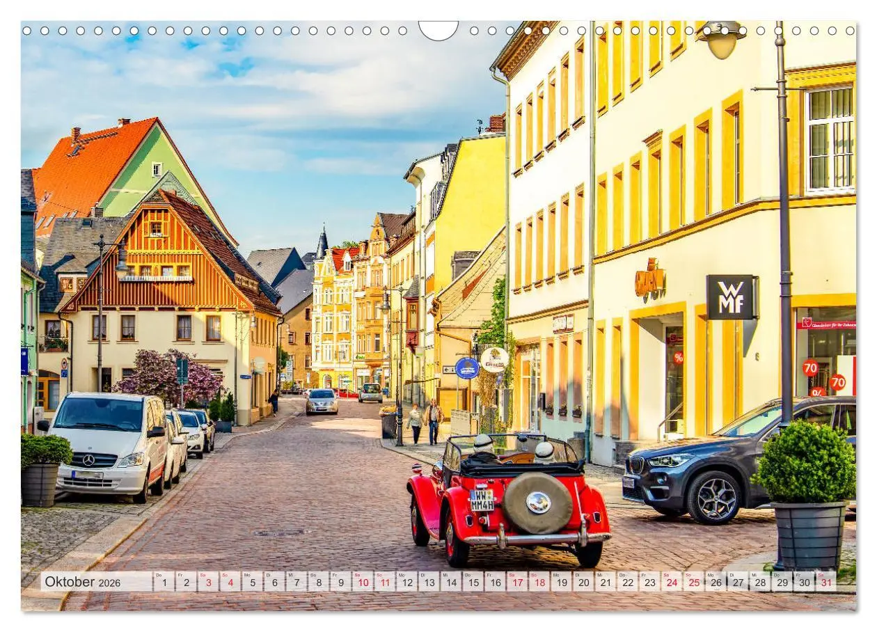 Bild: 9783457795347 | Mittweida Impressionen (Wandkalender 2026 DIN A3 quer), CALVENDO...