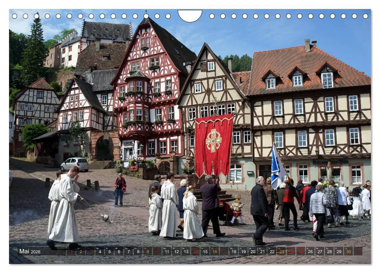 Bild: 9783457865347 | Miltenberg am Main (Wandkalender 2026 DIN A4 quer), CALVENDO...