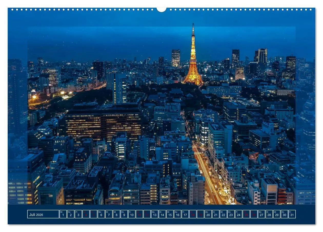 Bild: 9783457935347 | Metropolen - Asiens schönste Städte bei Nacht (Wandkalender 2026...
