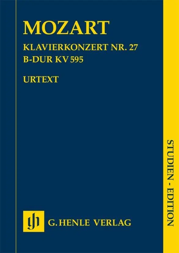 Cover: 9790201875347 | Wolfgang Amadeus Mozart - Klavierkonzert Nr. 27 B-dur KV 595 | Buch