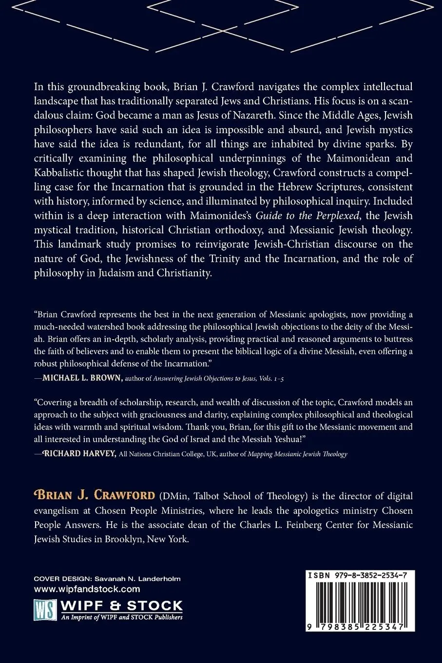 Rückseite: 9798385225347 | The Scandal of a Divine Messiah | Brian J. Crawford | Taschenbuch