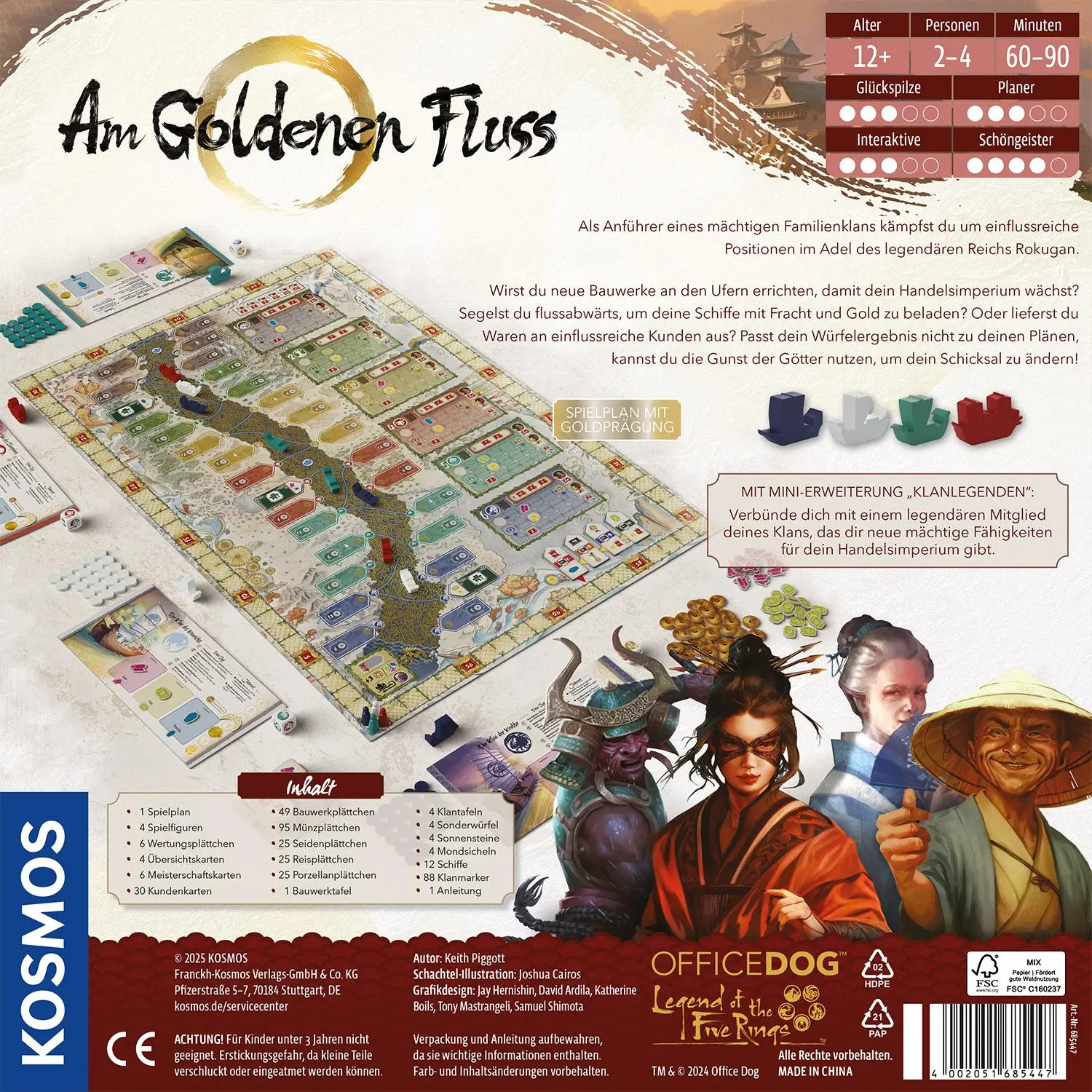 Bild: 4002051685447 | Am Goldenen Fluss | Spiel | Keith Piggot | Spiel | 685447 | Deutsch