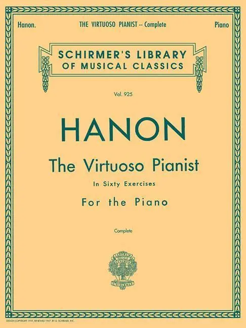 Cover: 9780793525447 | Hanon - Virtuoso Pianist in 60 Exercises - Complete | C. L. Hanon