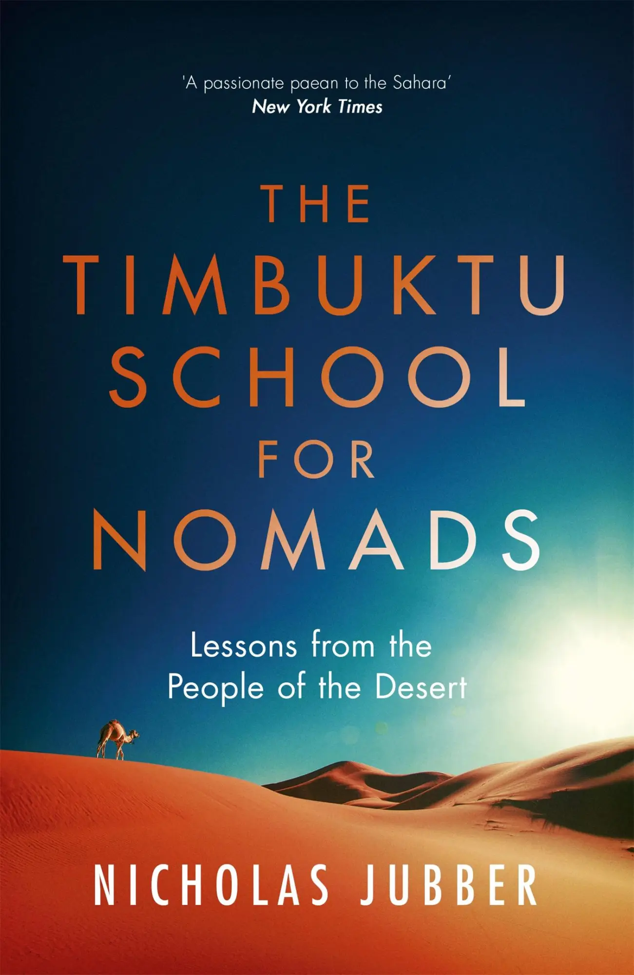Cover: 9781473655447 | Timbuktu School for Nomads | Lessons from the People of the Desert