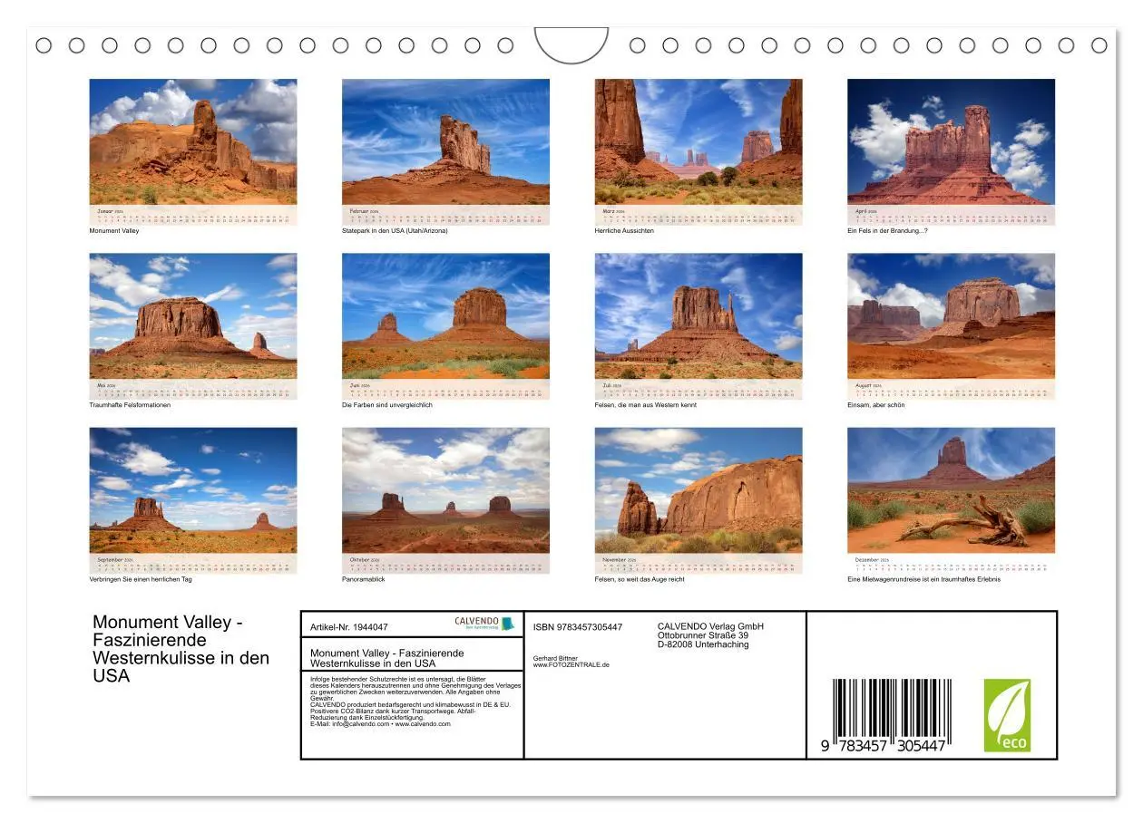 Bild: 9783457305447 | Monument Valley - Faszinierende Westernkulisse in den USA...